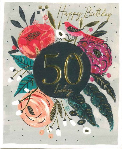 Picture of 50TH BIRTHDAY CARD